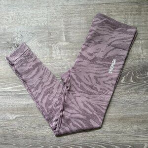 Gymshark Adapt Animal Seamless Leggings - Wild | Musk Lilac Size M